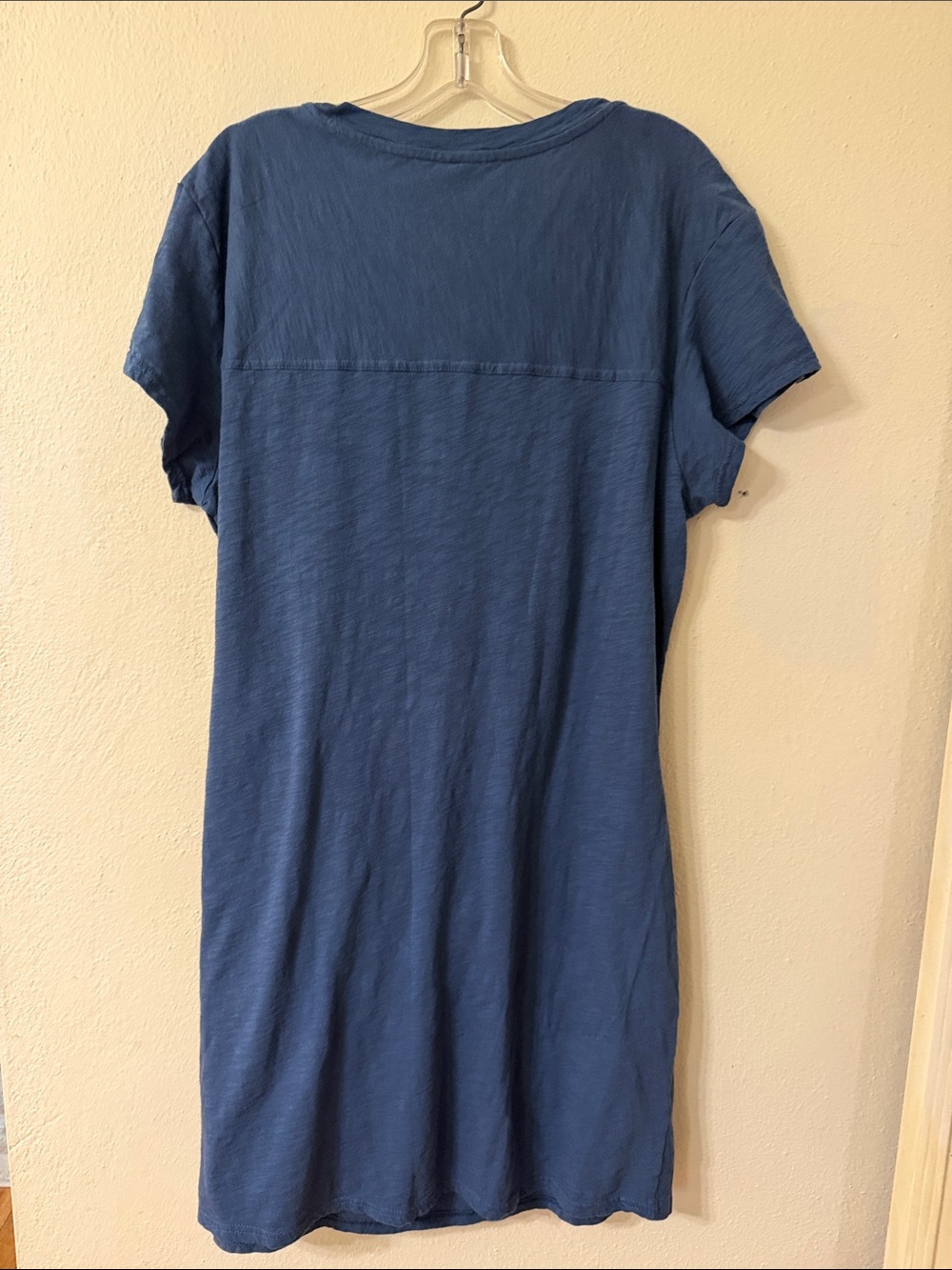 GAP Navy Blue Side-Tie Short Sleeve Tee Dress - Picture 3 of 7
